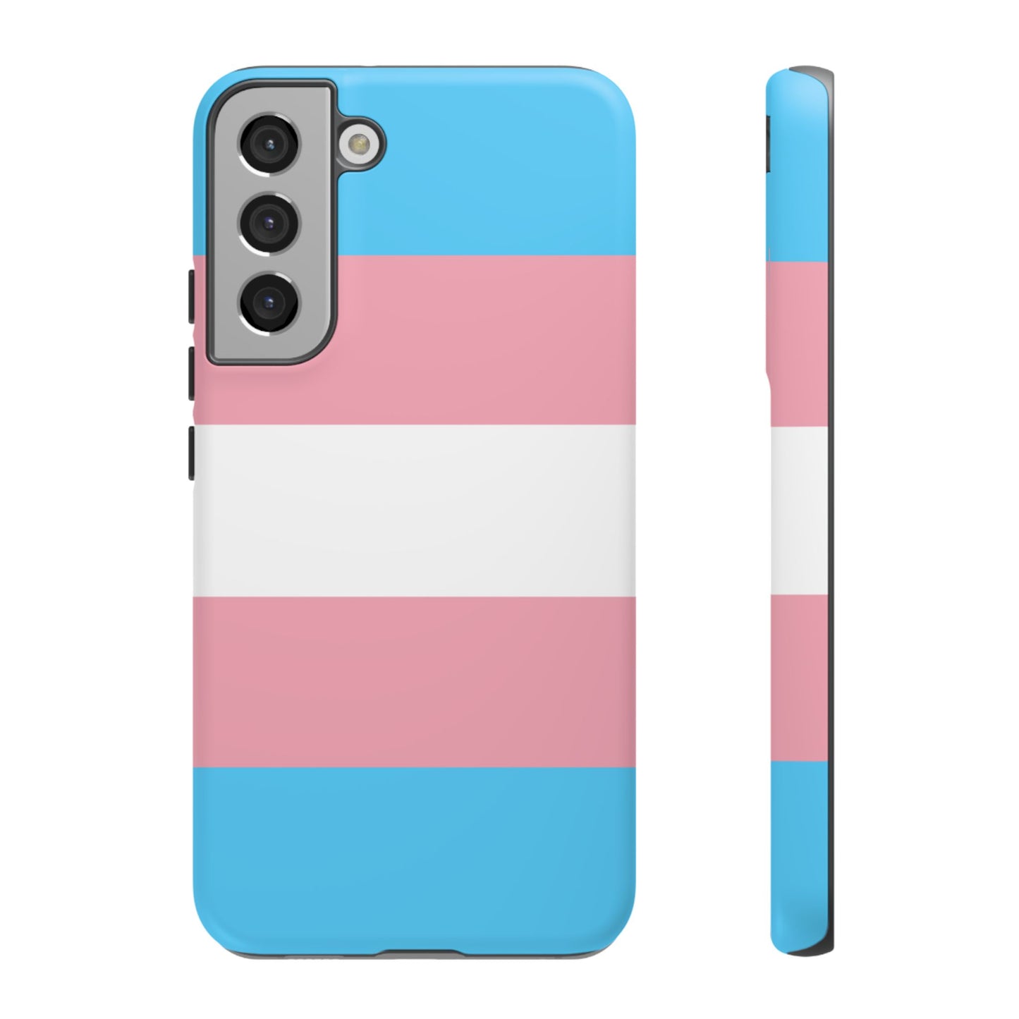 Transgender Pride Samsung Phone Case – LGBTQ Flag Protective Cover for Galaxy S21 S22 S23 S24 S25