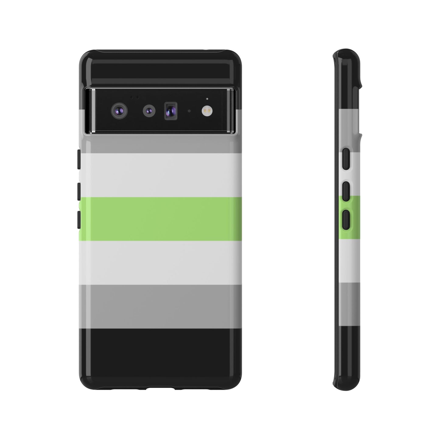 Agender Pride Google Pixel Phone Case – LGBTQ Protective Cover for Pixel 6 7 8 9