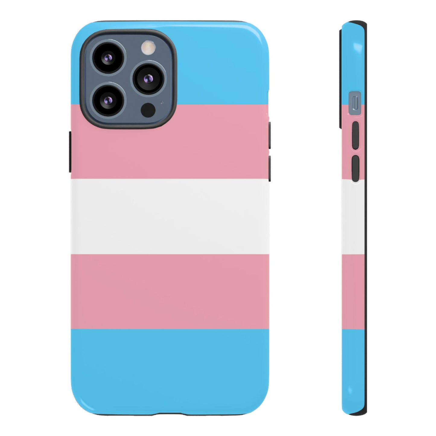 Transgender Pride iPhone Case – LGBTQ Flag Protective Cover for iPhone 11 12 13 14 15 16 17
