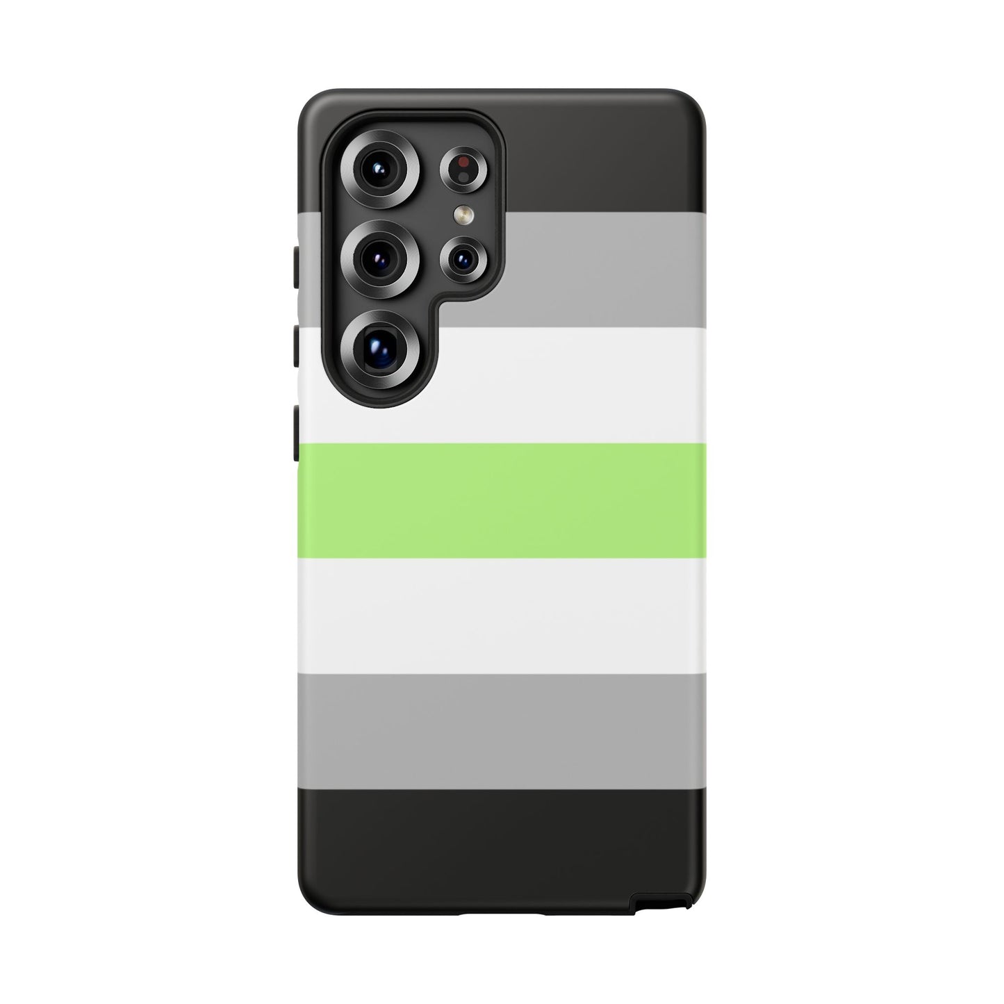 Agender Pride Samsung Phone Case – LGBTQ Flag Protective Cover for Galaxy S21 S22 S23 S24 S25