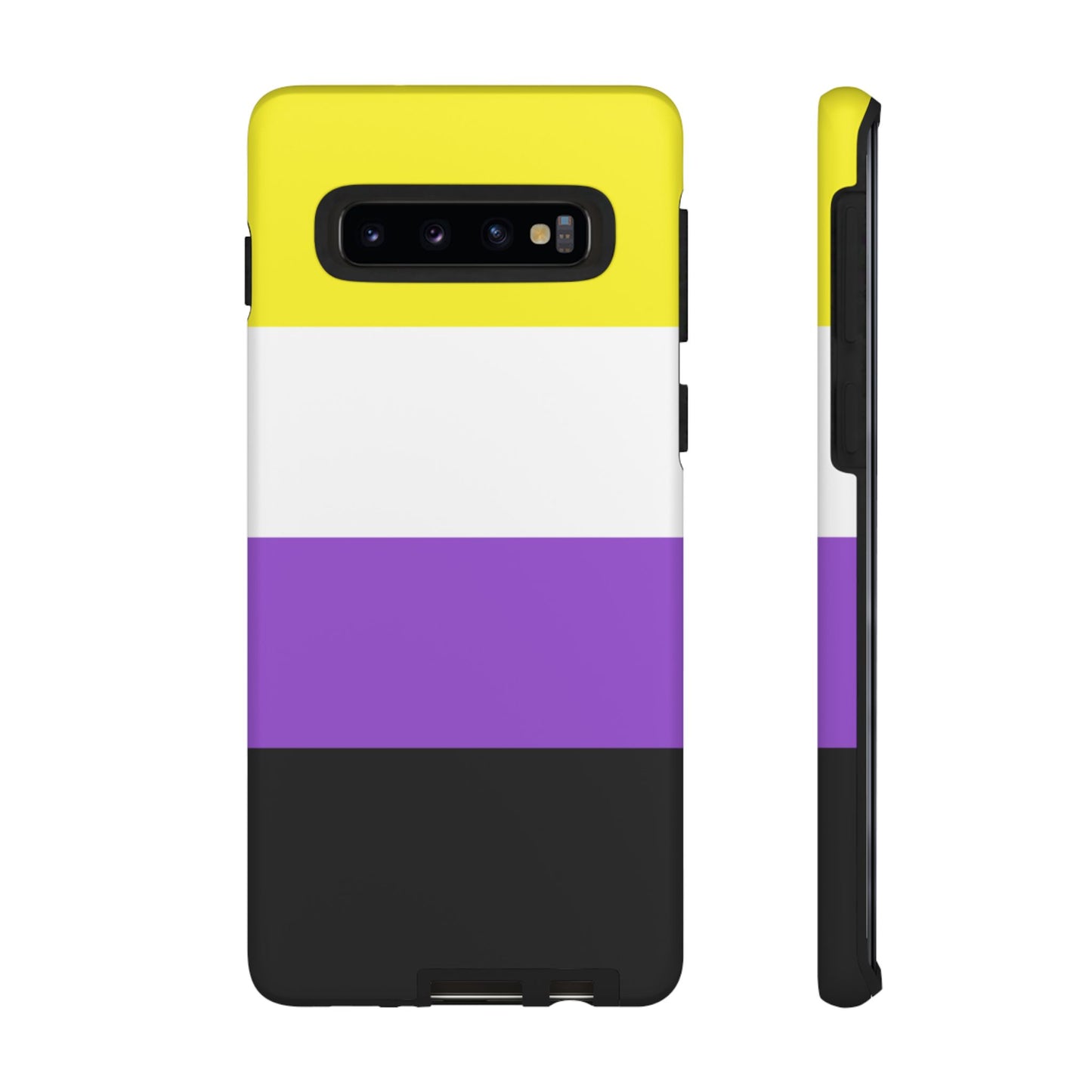 Nonbinary Pride Samsung Phone Case – LGBTQ Flag Protective Cover for Galaxy S21 S22 S23 S24 S25