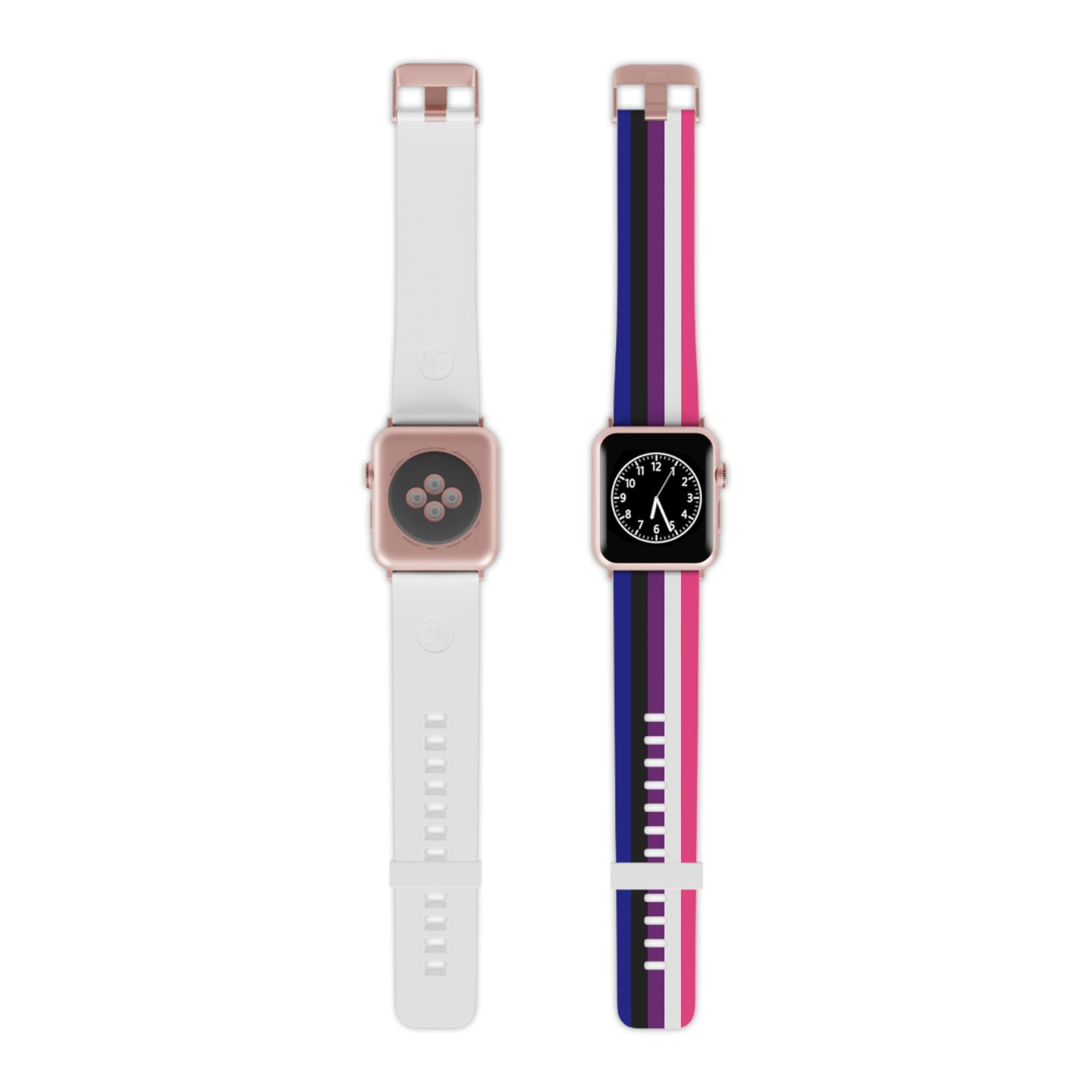 Genderfluid Pride Apple Watch Band – LGBTQ Silicone Strap