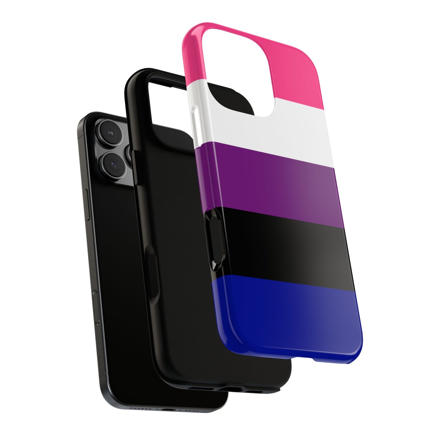 Genderfluid Pride iPhone Case – LGBTQ Flag Protective Cover for iPhone 11 12 13 14 15 16 17