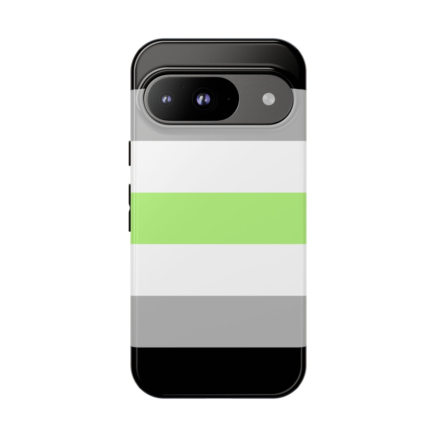 Agender Pride Google Pixel Phone Case – LGBTQ Protective Cover for Pixel 6 7 8 9