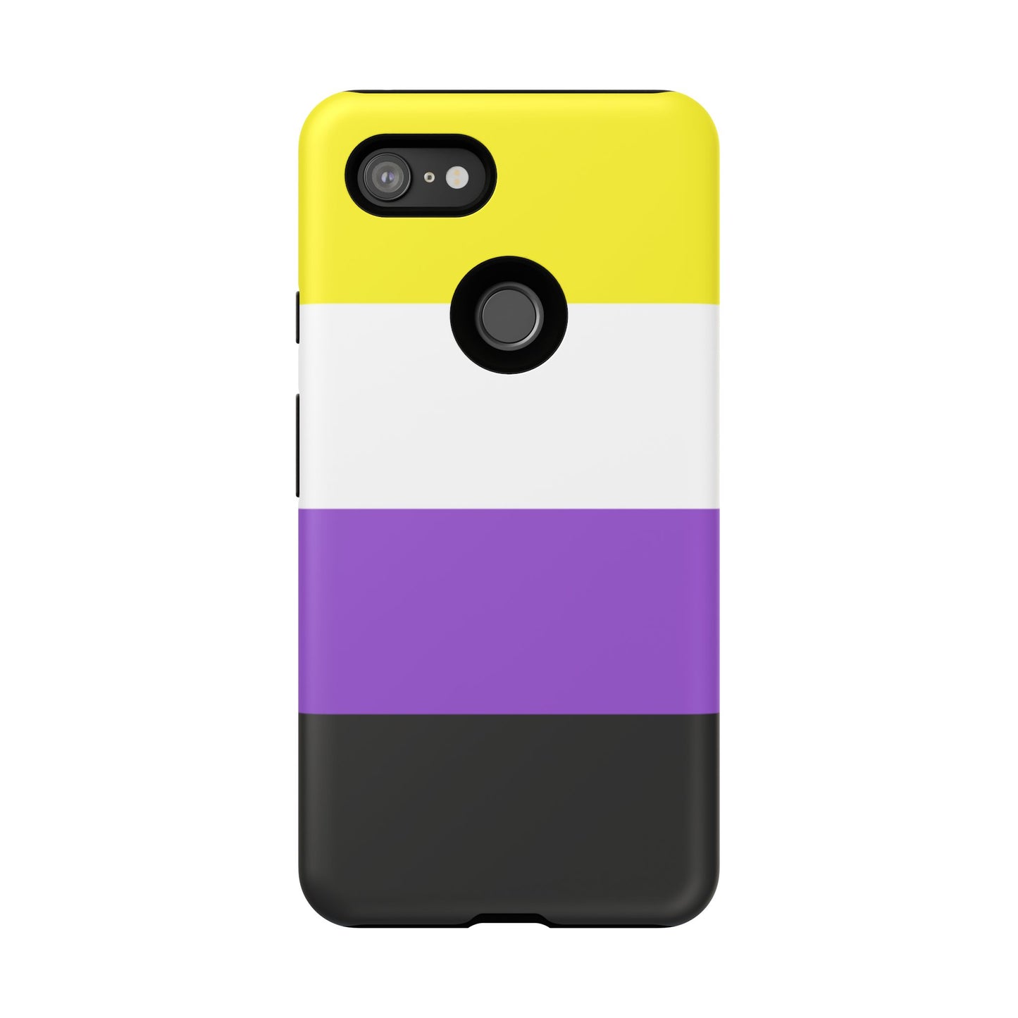 Nonbinary Pride Google Pixel Phone Case – LGBTQ Protective Cover for Pixel 6 7 8 9