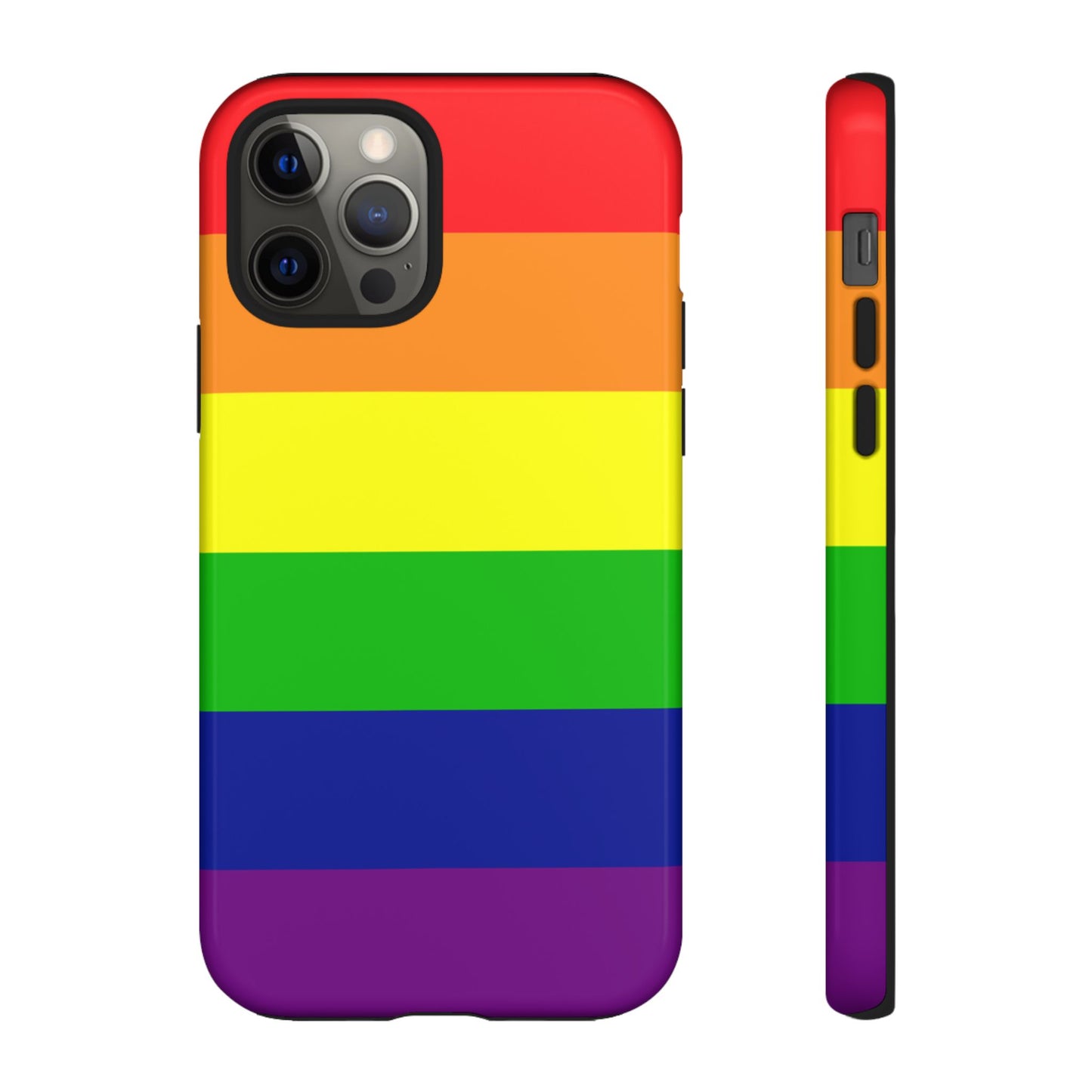 Rainbow Pride iPhone Case – LGBTQ Flag Protective Cover for iPhone 11 12 13 14 15 16 17