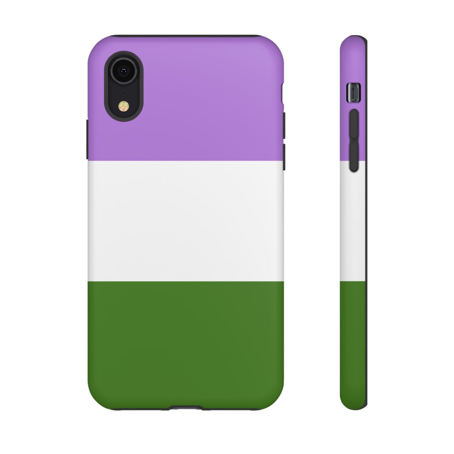 Genderqueer Pride iPhone Case – LGBTQ Flag Protective Cover for iPhone 11 12 13 14 15 16 17
