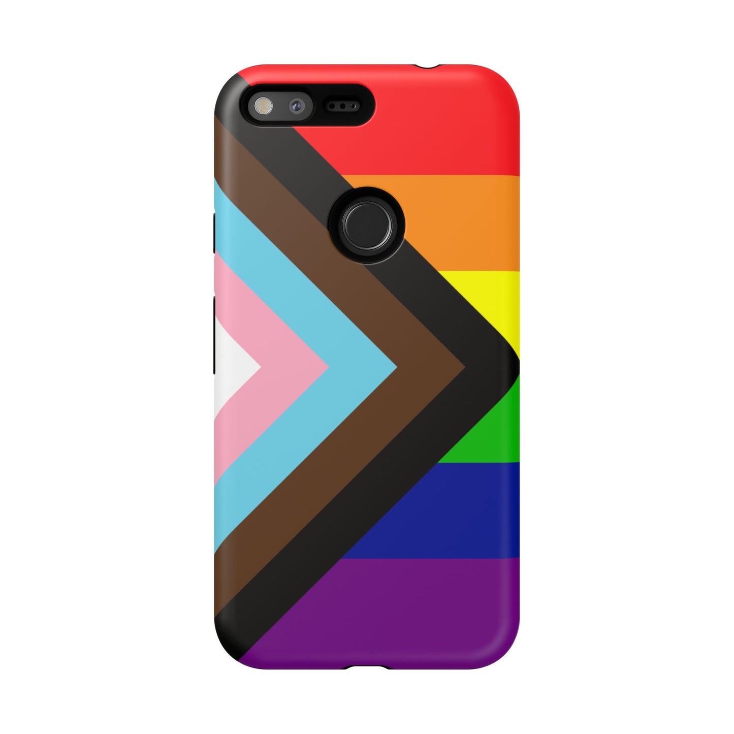 Progress Pride Google Pixel Phone Case – LGBTQ Protective Cover for Pixel 6 7 8 9