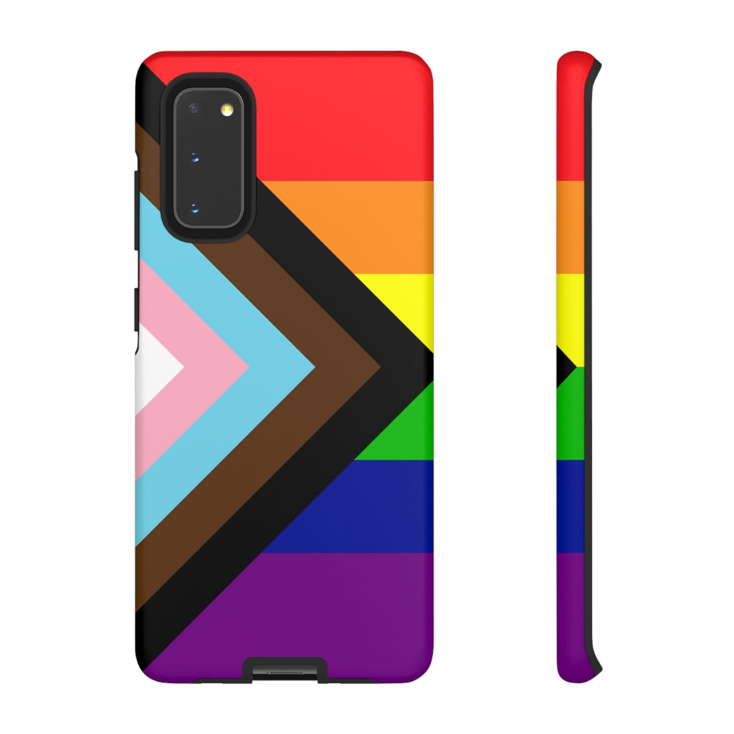 Progress Pride Samsung Phone Case – LGBTQ Flag Protective Cover for Galaxy S21 S22 S23 S24 S25