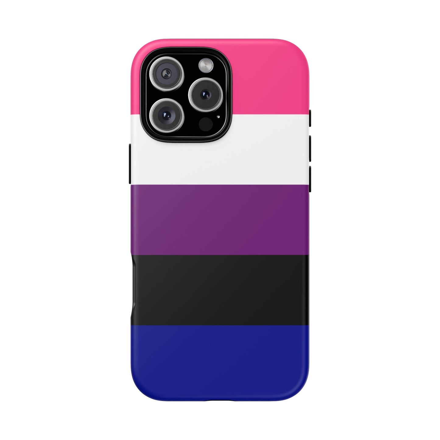Genderfluid Pride iPhone Case – LGBTQ Flag Protective Cover for iPhone 11 12 13 14 15 16 17