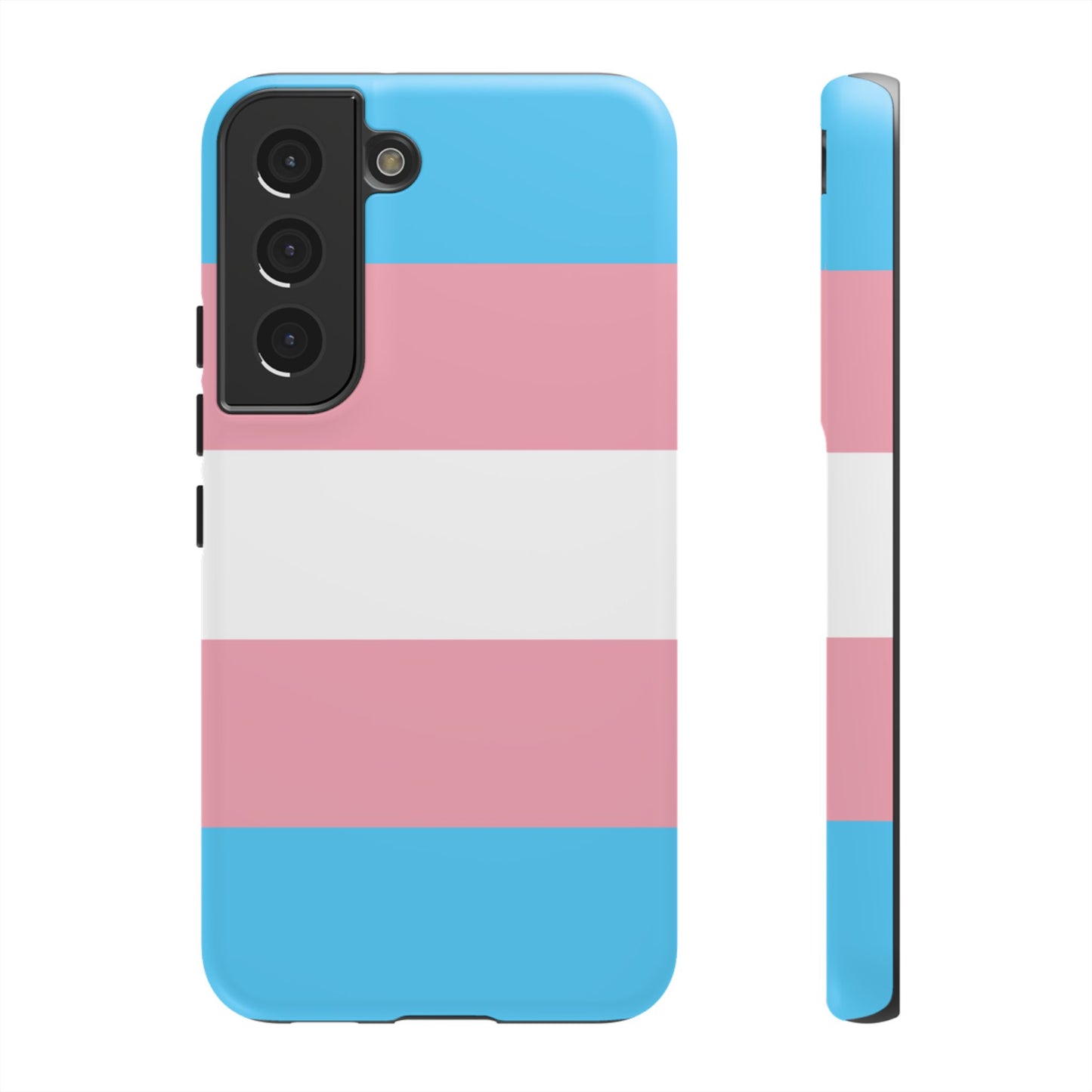 Transgender Pride Samsung Phone Case – LGBTQ Flag Protective Cover for Galaxy S21 S22 S23 S24 S25