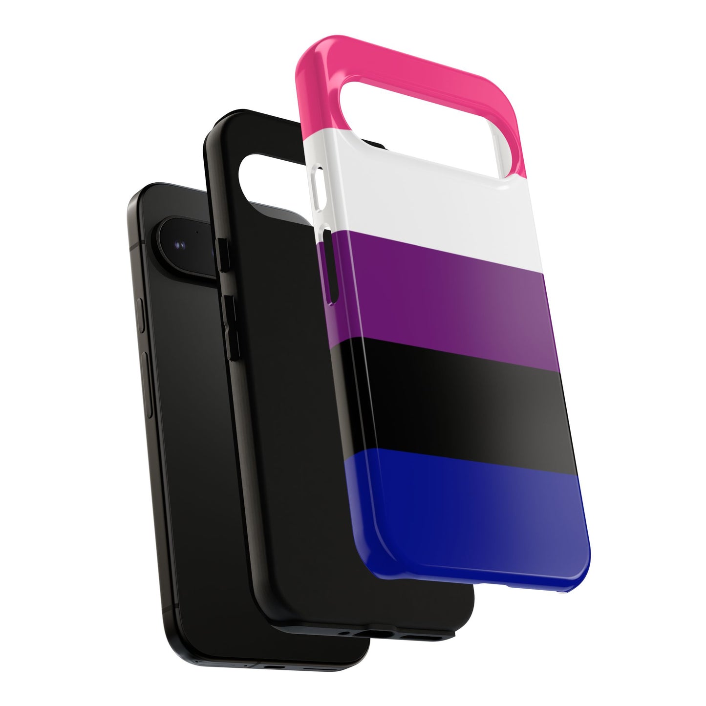 Genderfluid Pride Google Pixel Phone Case – LGBTQ Protective Cover for Pixel 6 7 8 9
