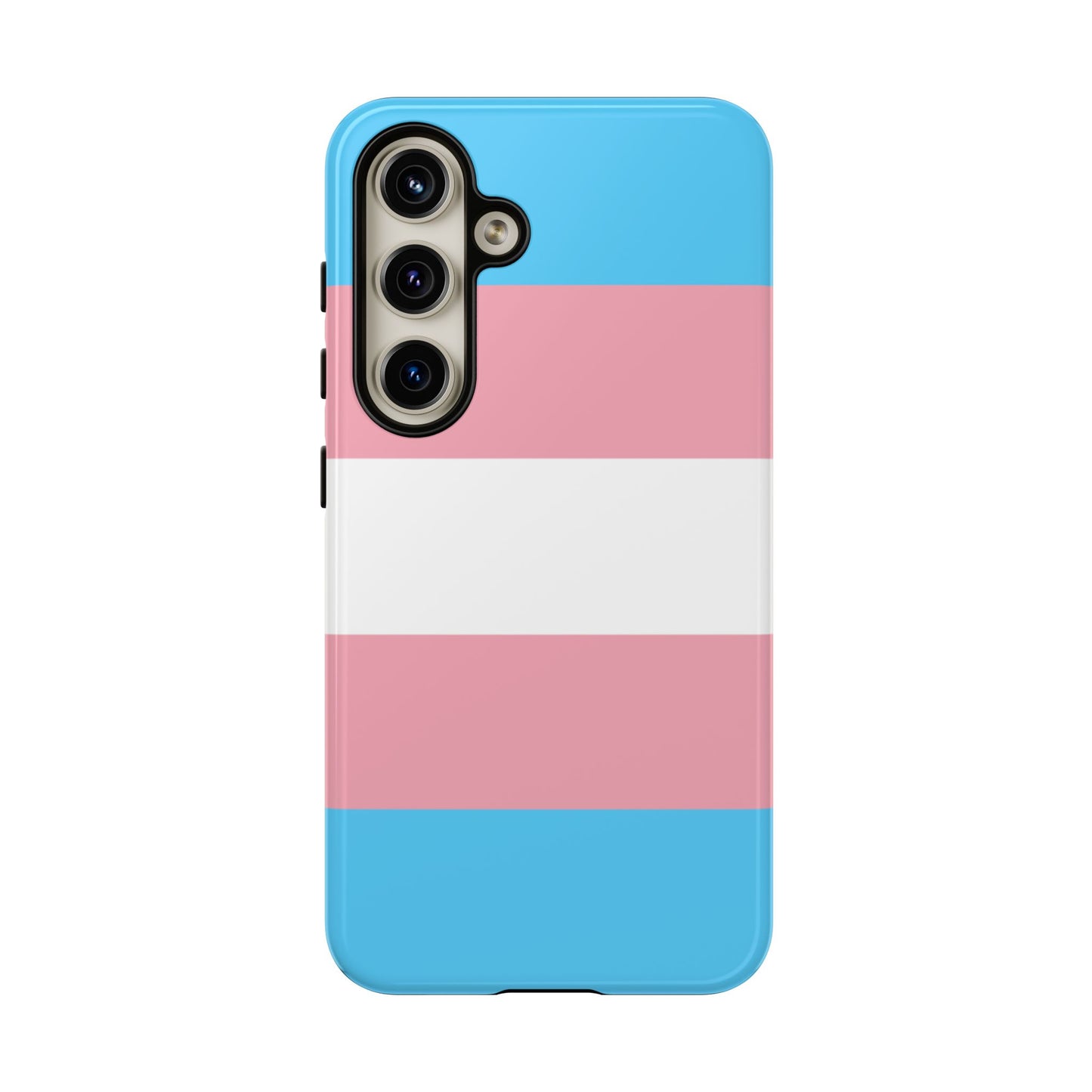 Transgender Pride Samsung Phone Case – LGBTQ Flag Protective Cover for Galaxy S21 S22 S23 S24 S25