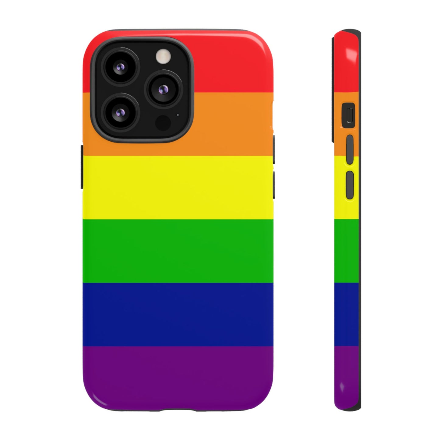 Rainbow Pride iPhone Case – LGBTQ Flag Protective Cover for iPhone 11 12 13 14 15 16 17