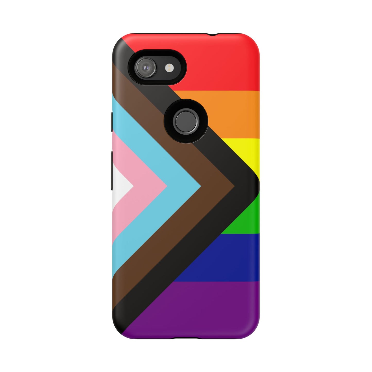 Progress Pride Google Pixel Phone Case – LGBTQ Protective Cover for Pixel 6 7 8 9