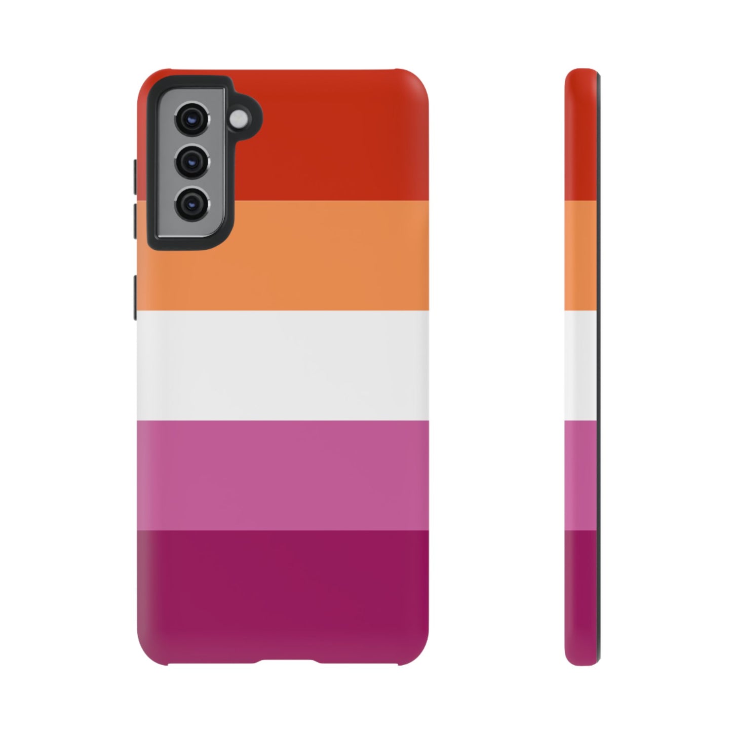 Lesbian Pride Samsung Phone Case – LGBTQ Flag Protective Cover for Galaxy S21 S22 S23 S24 S25