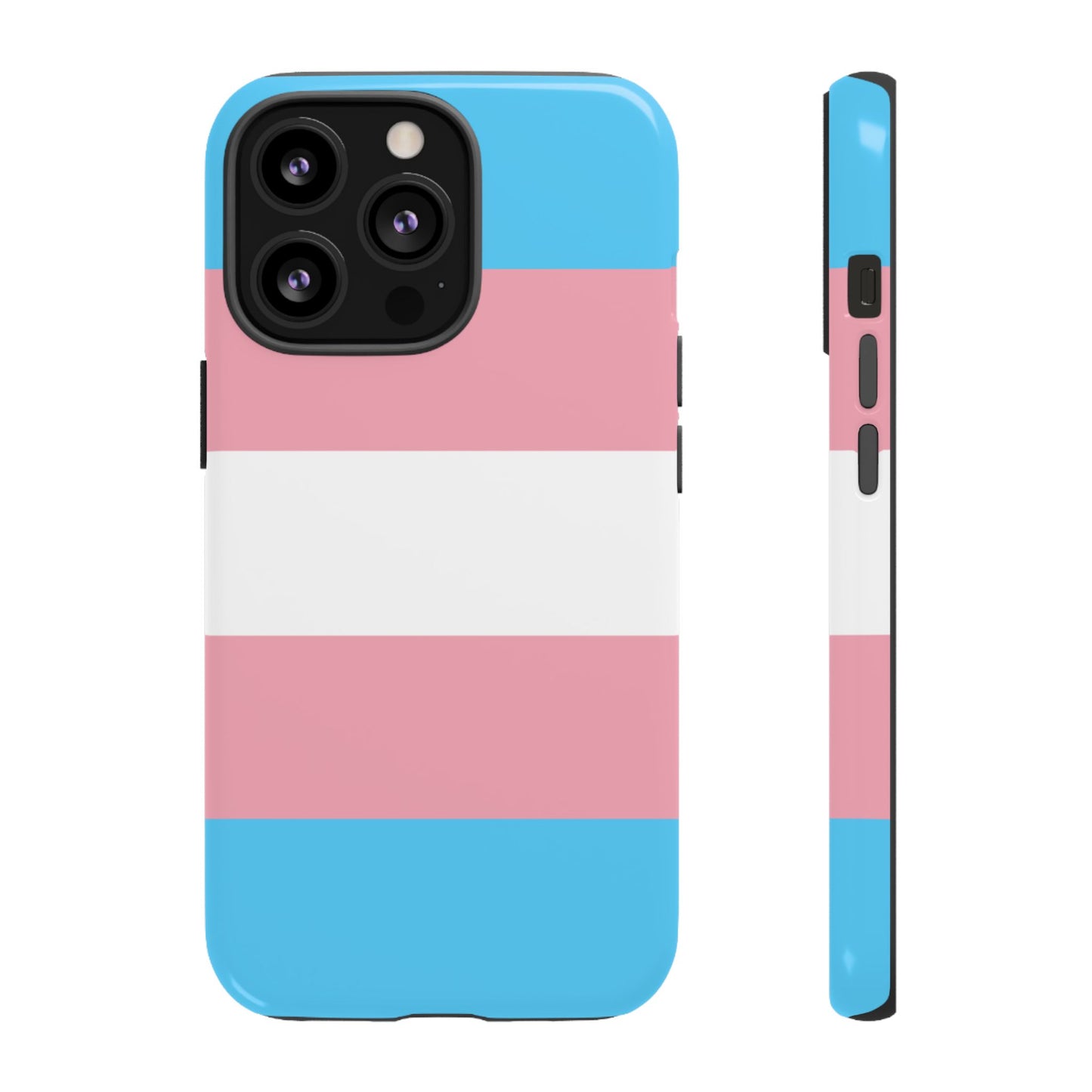 Transgender Pride iPhone Case – LGBTQ Flag Protective Cover for iPhone 11 12 13 14 15 16 17