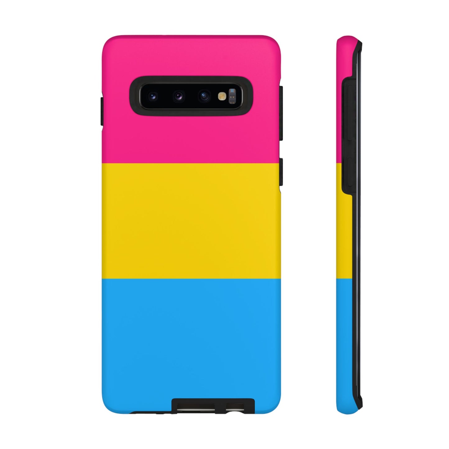 Pansexual Pride Samsung Phone Case – LGBTQ Flag Protective Cover for Galaxy S21 S22 S23 S24 S25