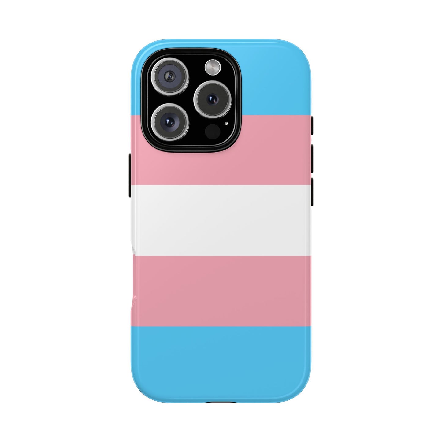 Transgender Pride iPhone Case – LGBTQ Flag Protective Cover for iPhone 11 12 13 14 15 16 17