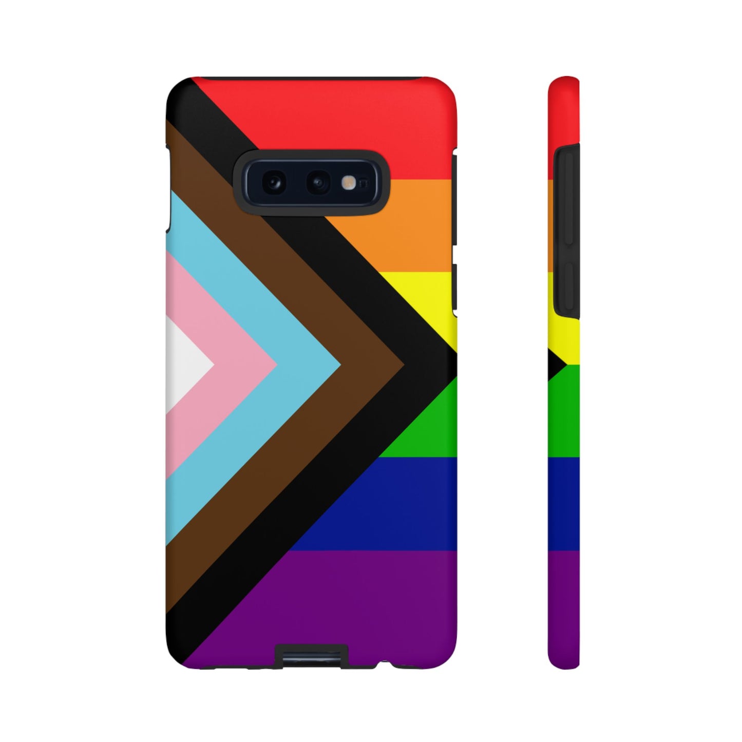 Progress Pride Samsung Phone Case – LGBTQ Flag Protective Cover for Galaxy S21 S22 S23 S24 S25