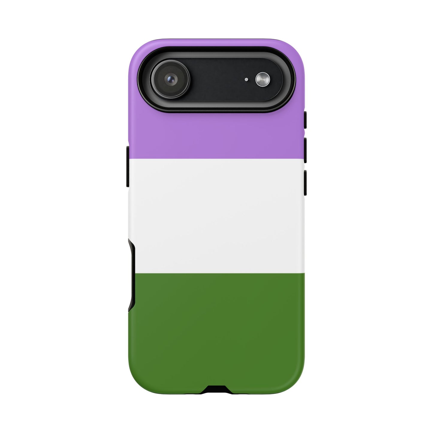 Genderqueer Pride iPhone Case – LGBTQ Flag Protective Cover for iPhone 11 12 13 14 15 16 17
