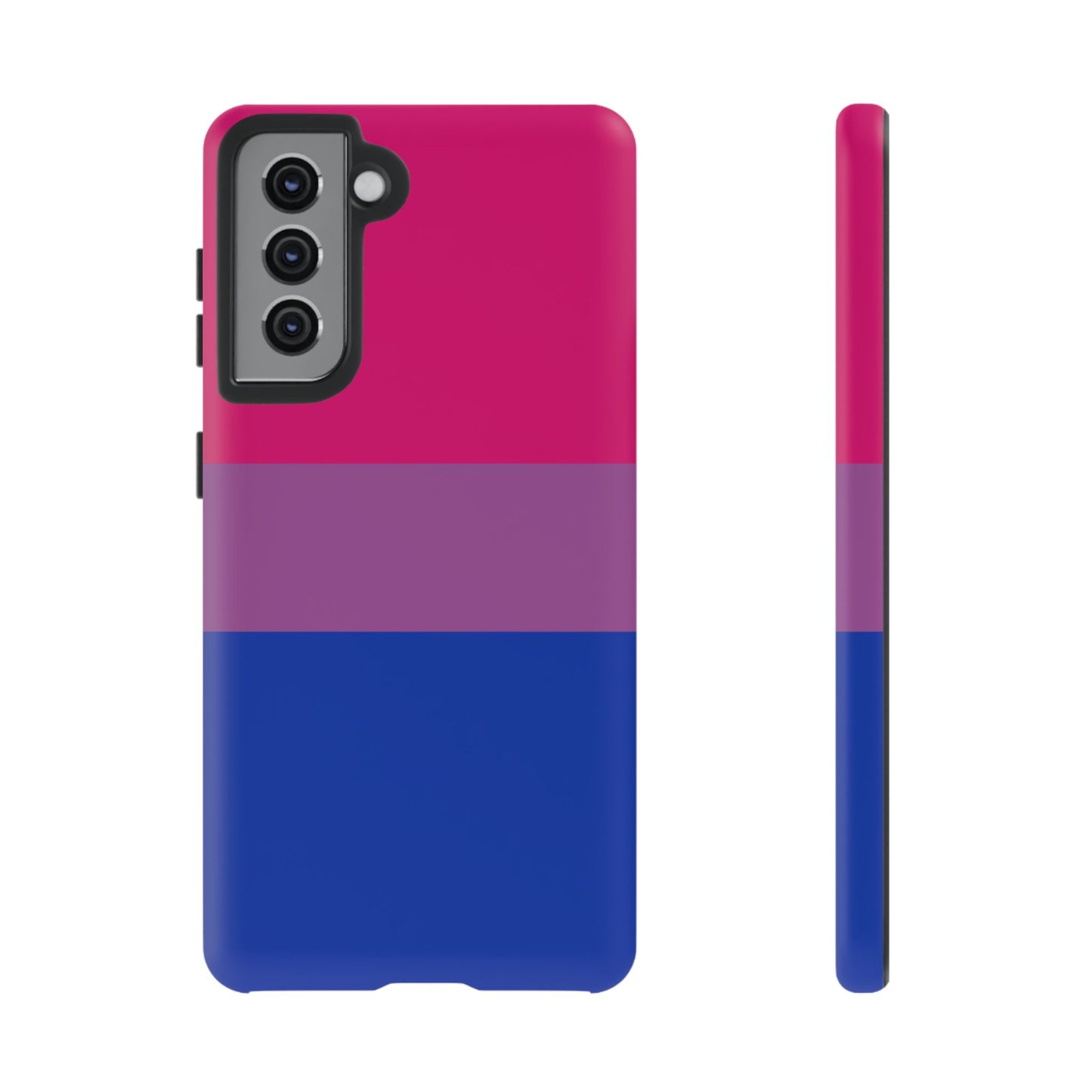 Bisexual Pride Samsung Phone Case – LGBTQ Flag Protective Cover for Galaxy S21 S22 S23 S24 S25