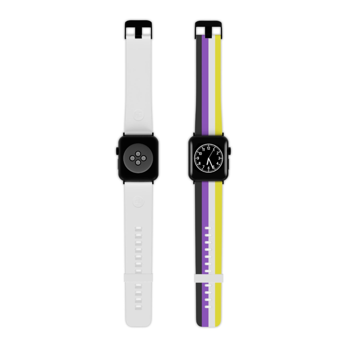 Non Binary Pride Apple Watch Band – LGBTQ Silicone Strap