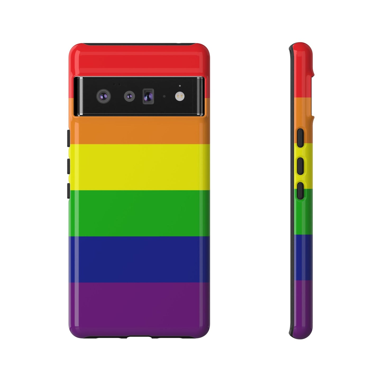 Rainbow Pride Google Pixel Phone Case – LGBTQ Protective Cover for Pixel 6 7 8 9