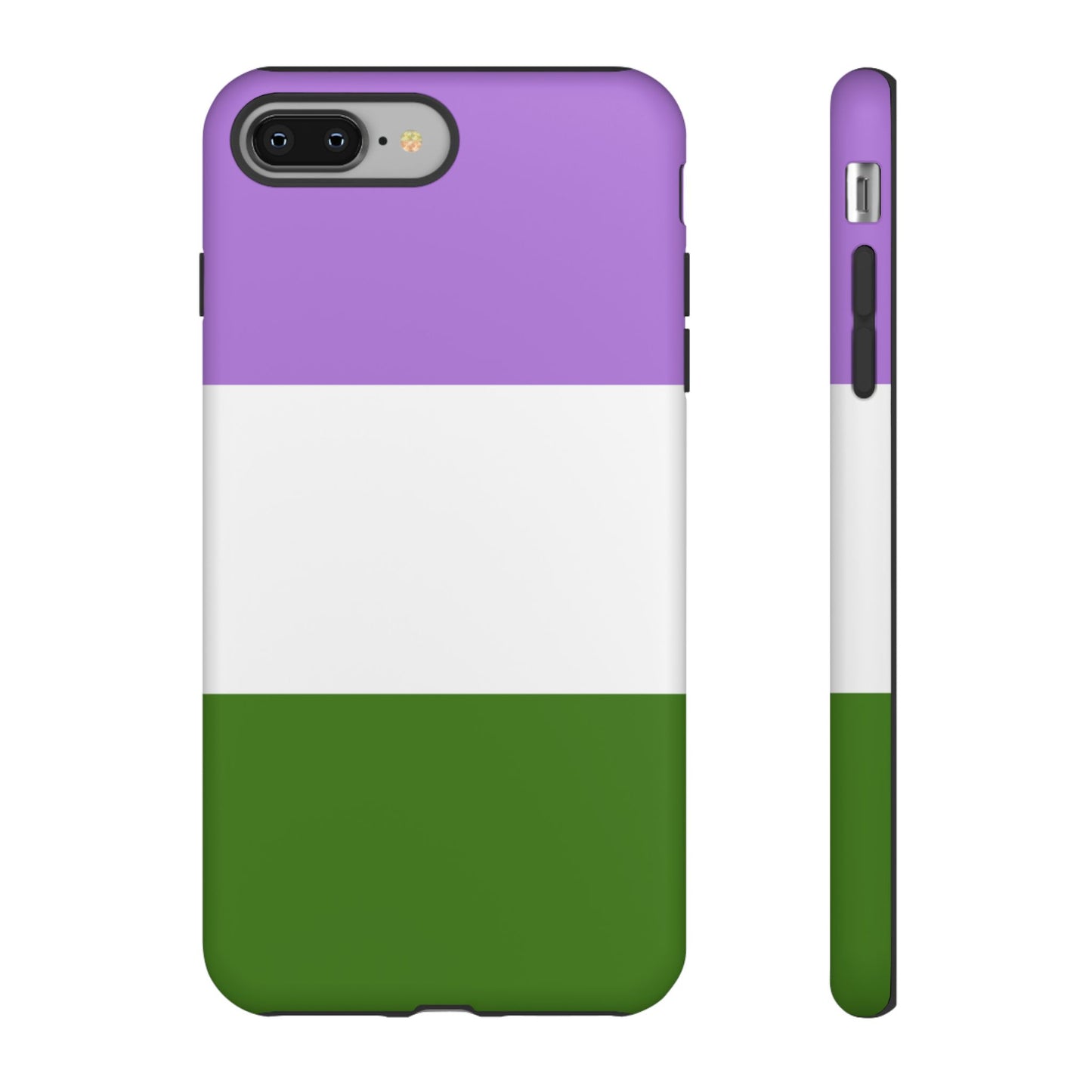 Genderqueer Pride iPhone Case – LGBTQ Flag Protective Cover for iPhone 11 12 13 14 15 16 17