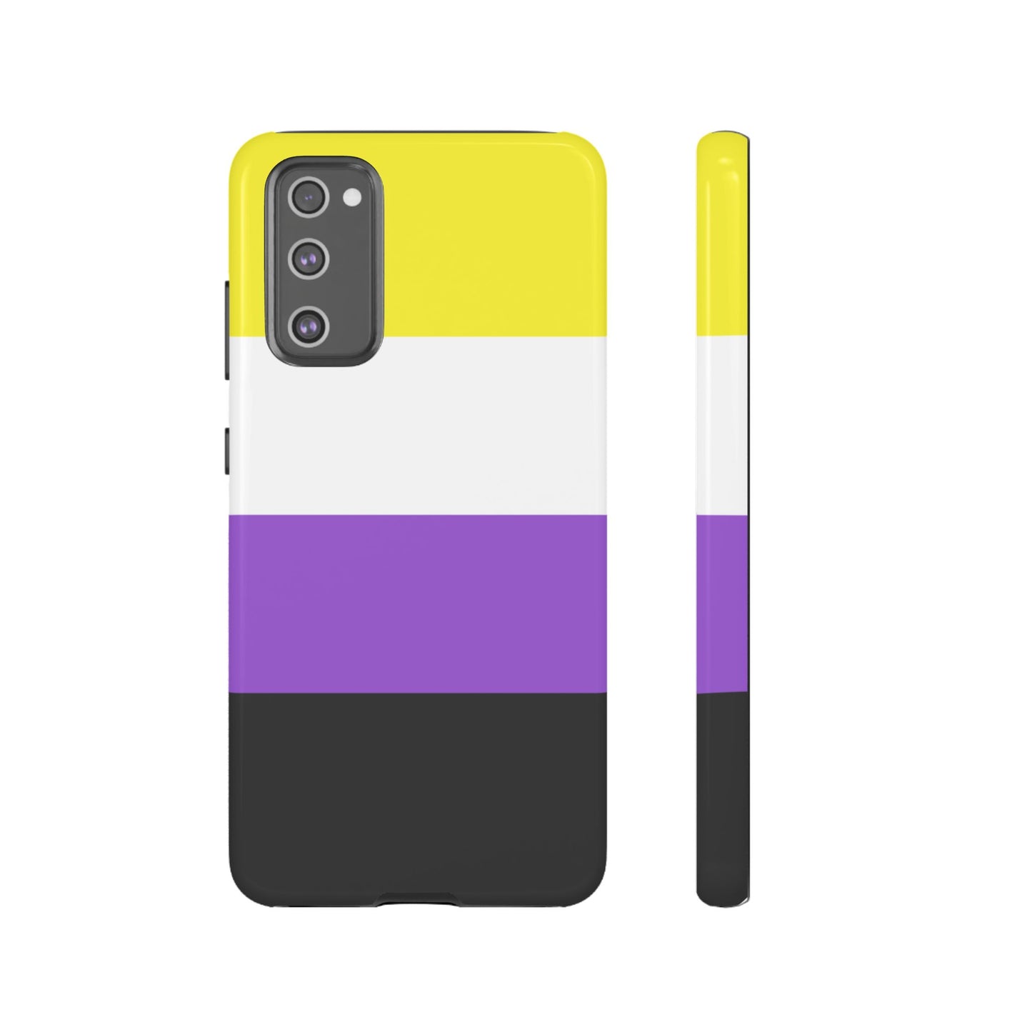 Nonbinary Pride Samsung Phone Case – LGBTQ Flag Protective Cover for Galaxy S21 S22 S23 S24 S25