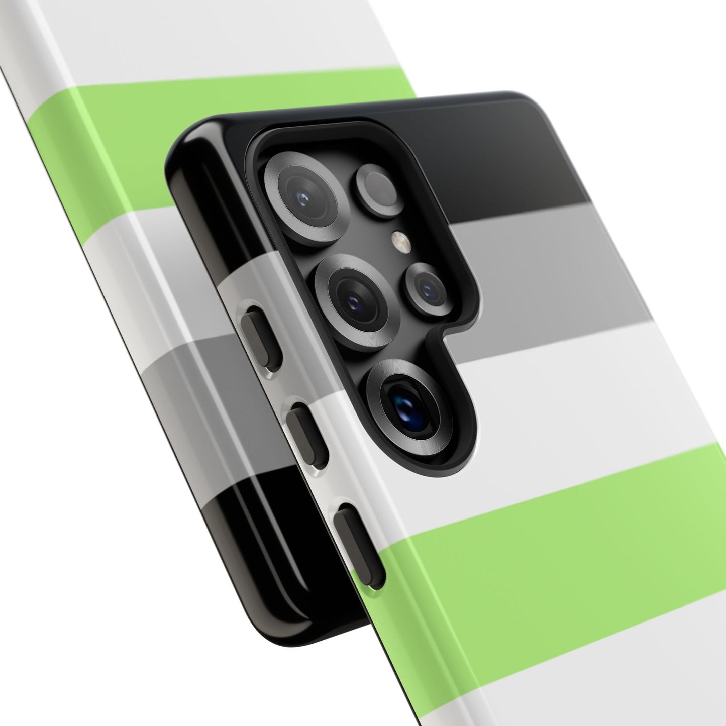 Agender Pride Samsung Phone Case – LGBTQ Flag Protective Cover for Galaxy S21 S22 S23 S24 S25