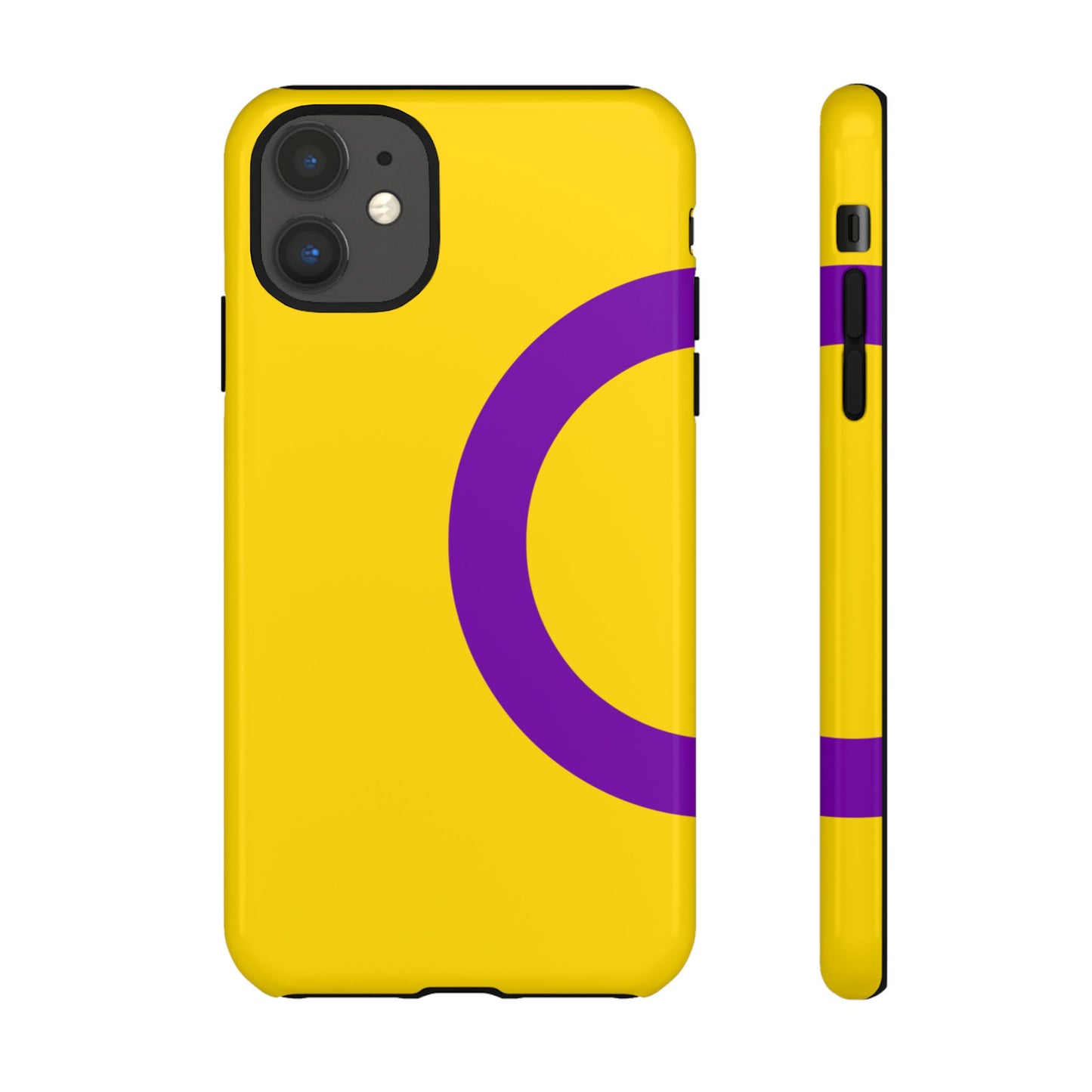 Intersex Pride iPhone Case – LGBTQ Flag Protective Cover for iPhone 11 12 13 14 15 16 17
