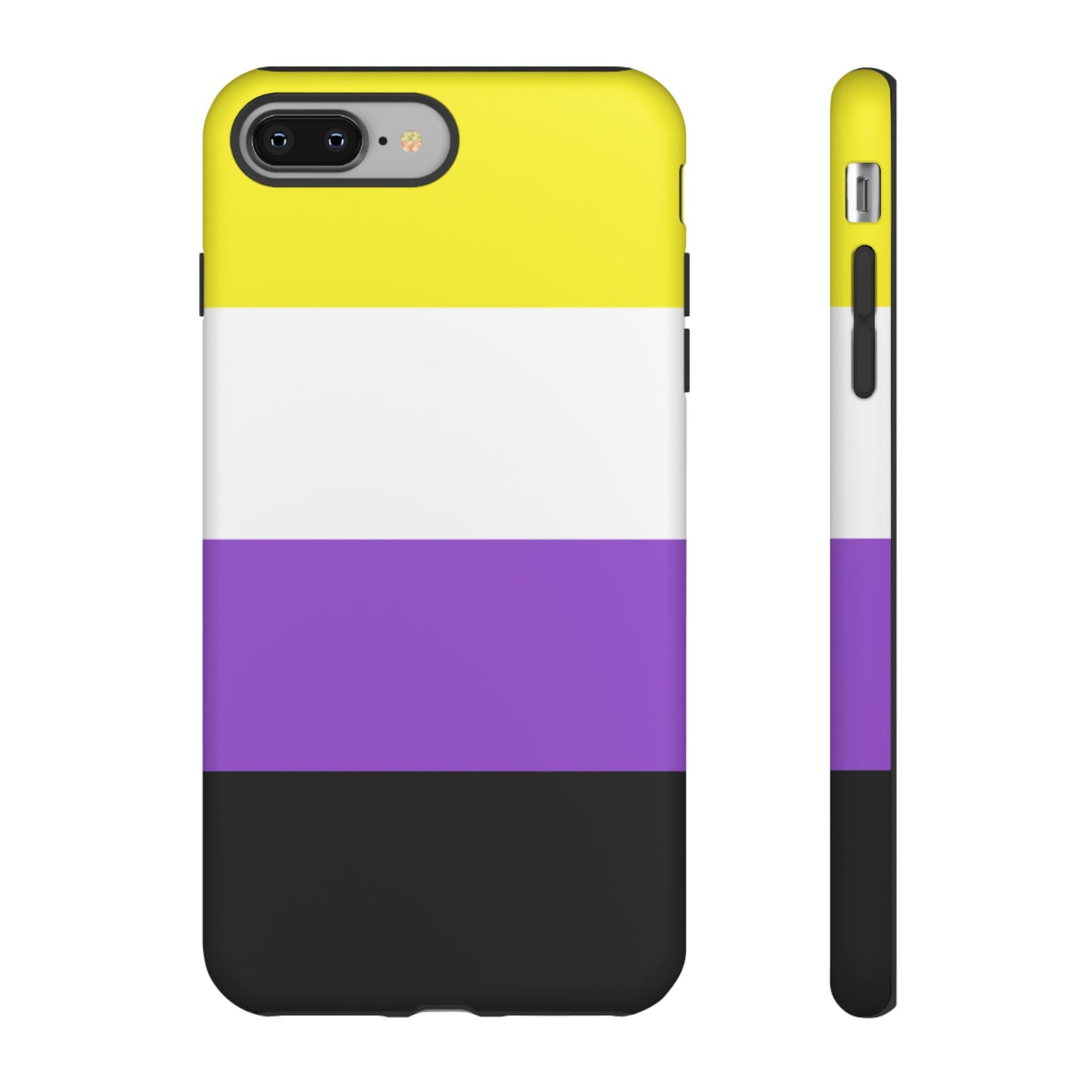 Nonbinary Pride iPhone Case – LGBTQ Flag Protective Cover for iPhone 11 12 13 14 15 16 17