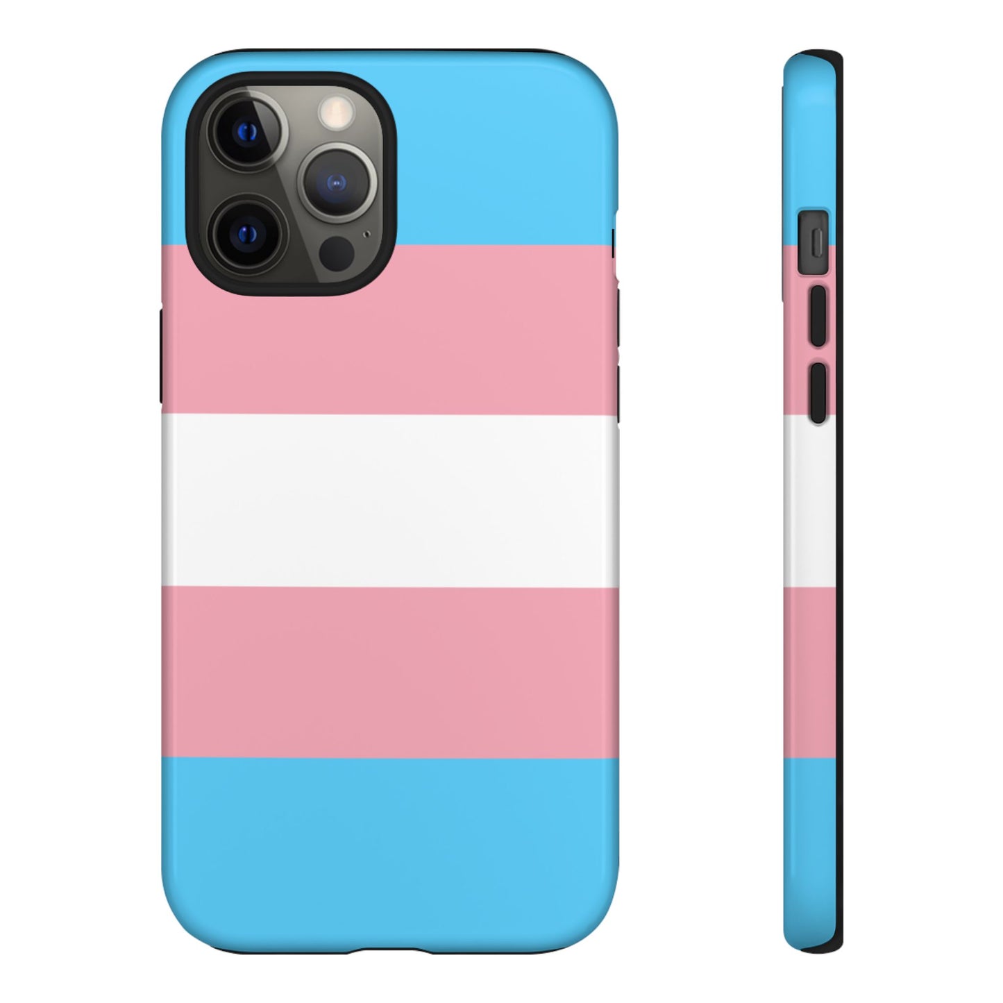 Transgender Pride iPhone Case – LGBTQ Flag Protective Cover for iPhone 11 12 13 14 15 16 17