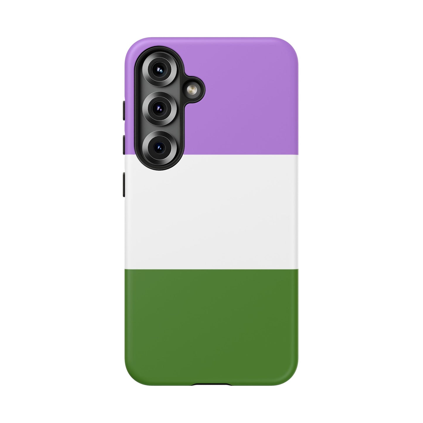 Genderqueer Pride Samsung Phone Case – LGBTQ Flag Protective Cover for Galaxy S21 S22 S23 S24 S25