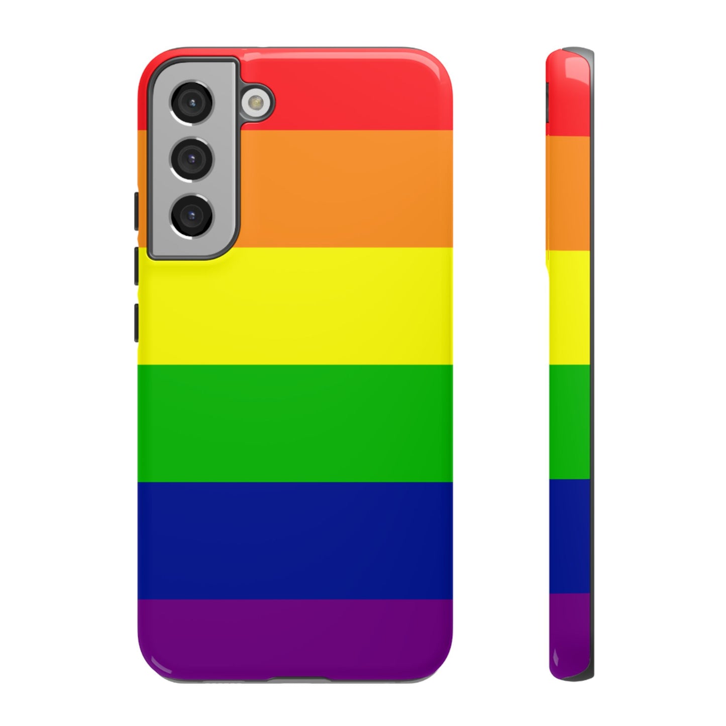 Rainbow Pride Samsung Phone Case – LGBTQ Flag Protective Cover for Galaxy S21 S22 S23 S24 S25