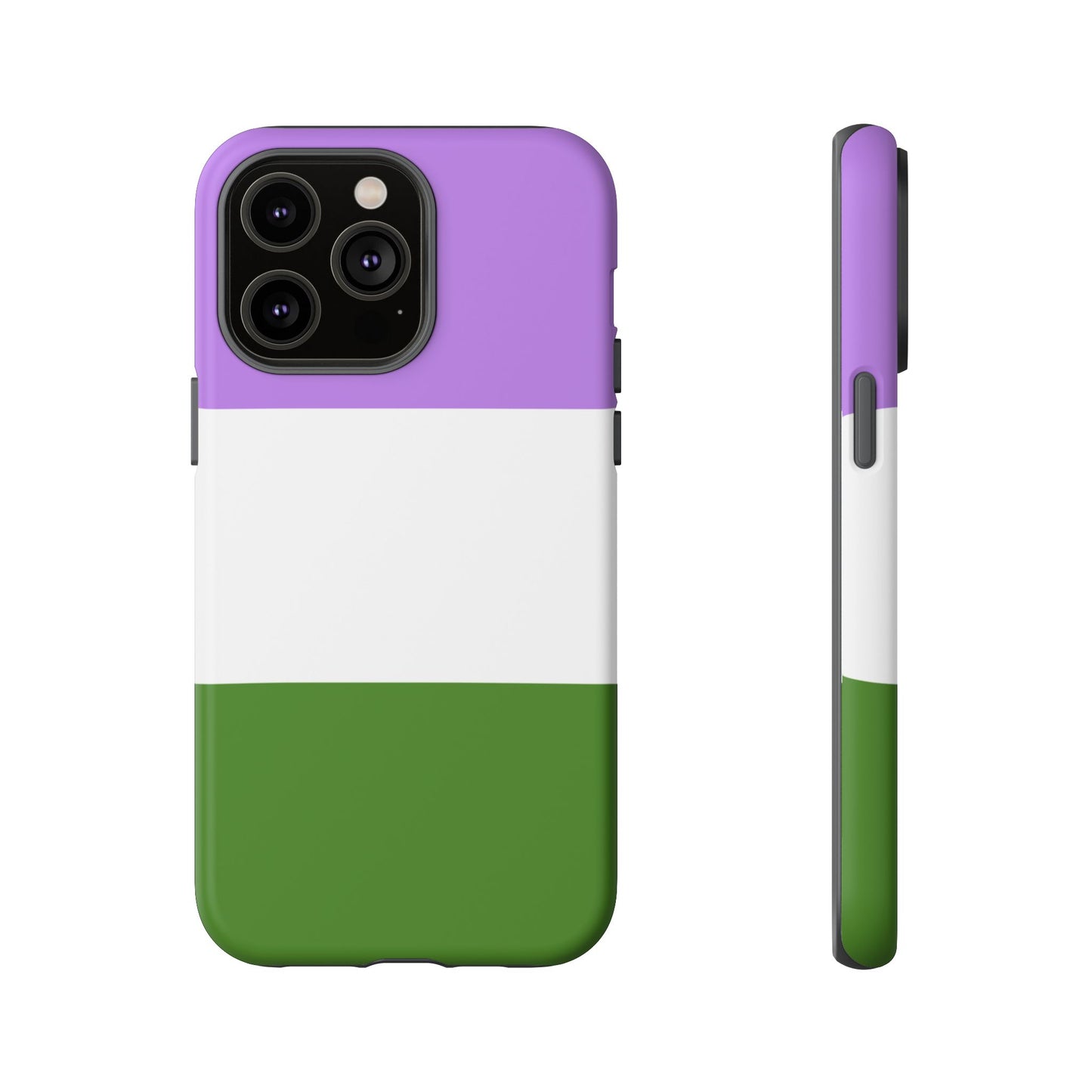 Genderqueer Pride iPhone Case – LGBTQ Flag Protective Cover for iPhone 11 12 13 14 15 16 17