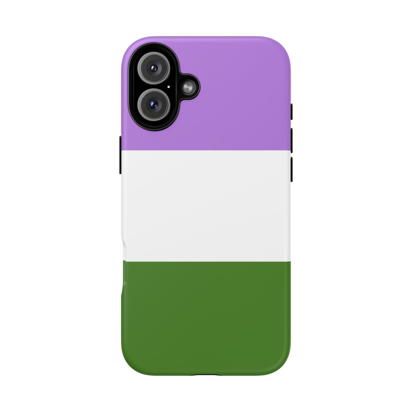 Genderqueer Pride iPhone Case – LGBTQ Flag Protective Cover for iPhone 11 12 13 14 15 16 17