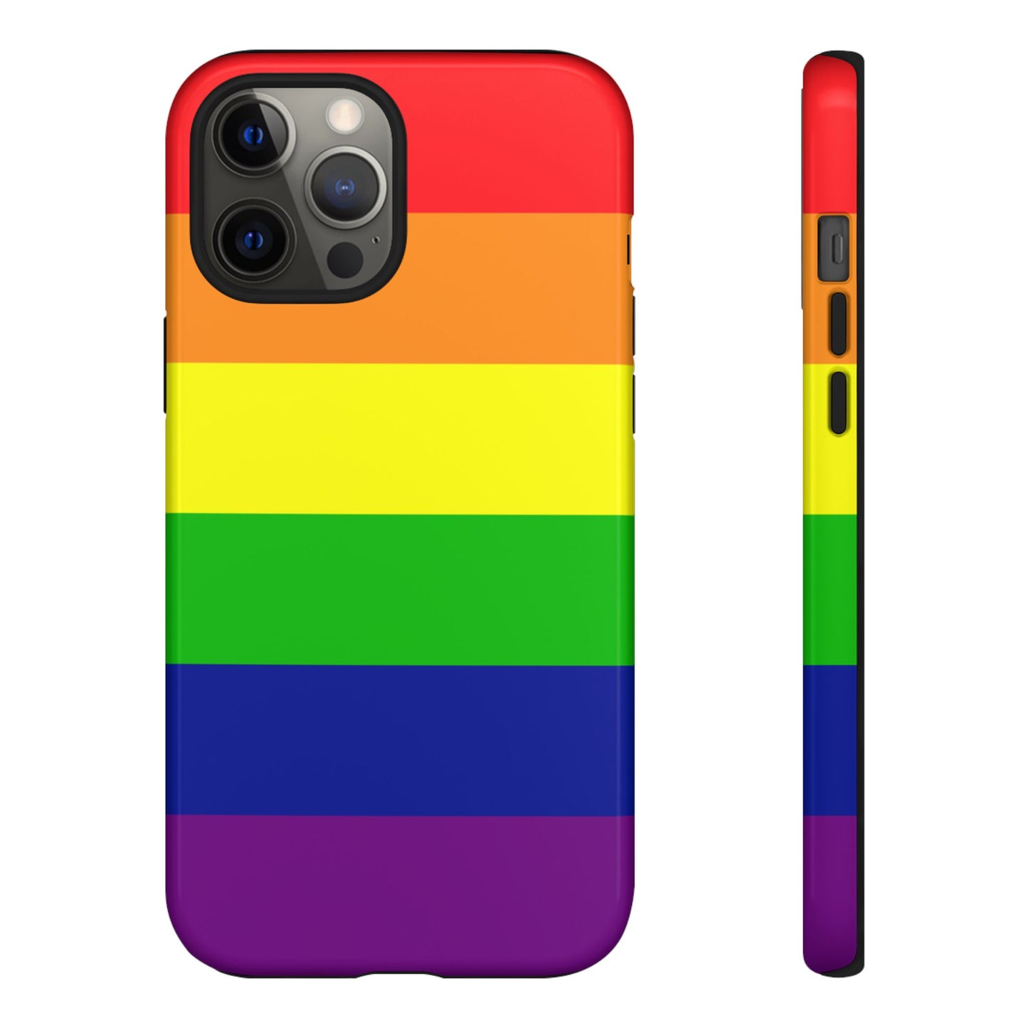 Rainbow Pride iPhone Case – LGBTQ Flag Protective Cover for iPhone 11 12 13 14 15 16 17
