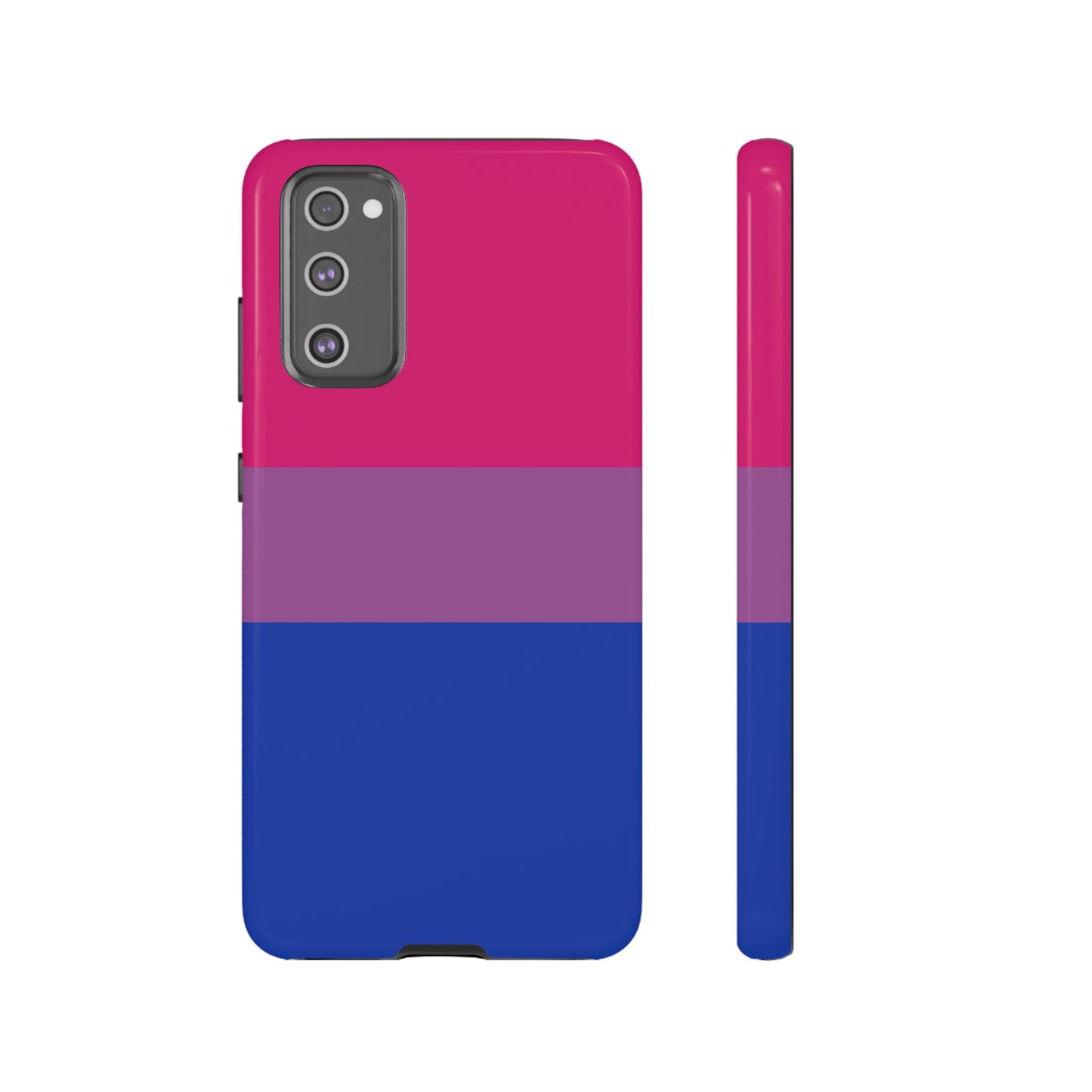 Bisexual Pride Samsung Phone Case – LGBTQ Flag Protective Cover for Galaxy S21 S22 S23 S24 S25
