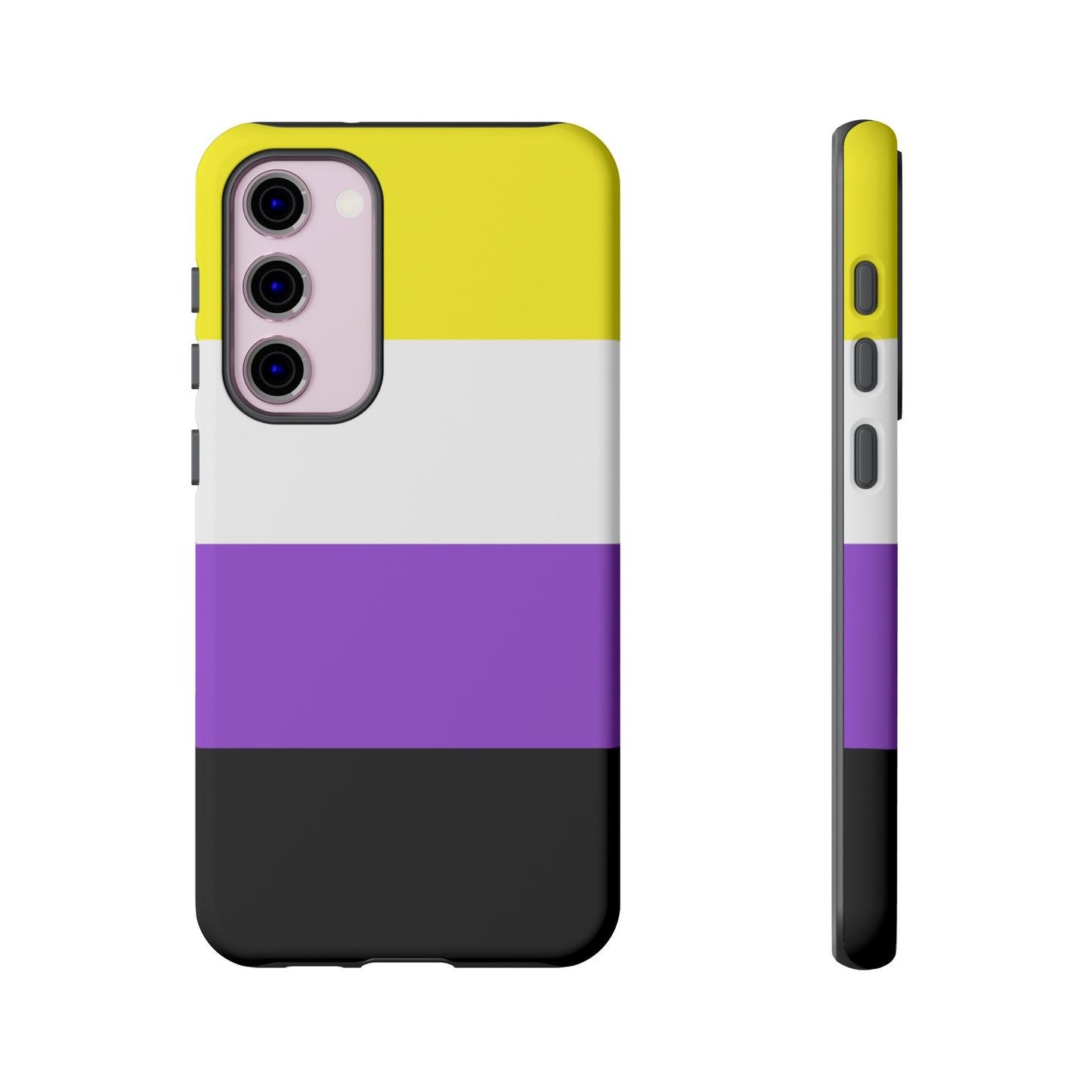Nonbinary Pride Samsung Phone Case – LGBTQ Flag Protective Cover for Galaxy S21 S22 S23 S24 S25