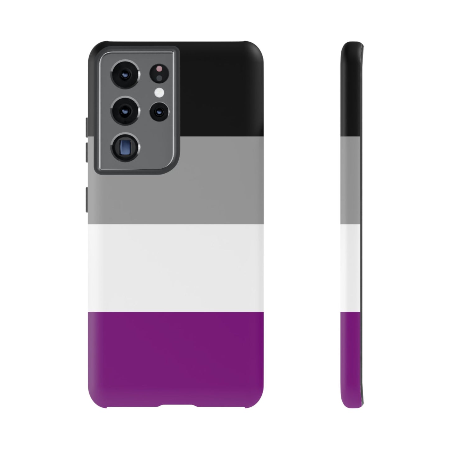 Asexual Pride Samsung Phone Case – LGBTQ Flag Protective Cover for Galaxy S21 S22 S23 S24 S25