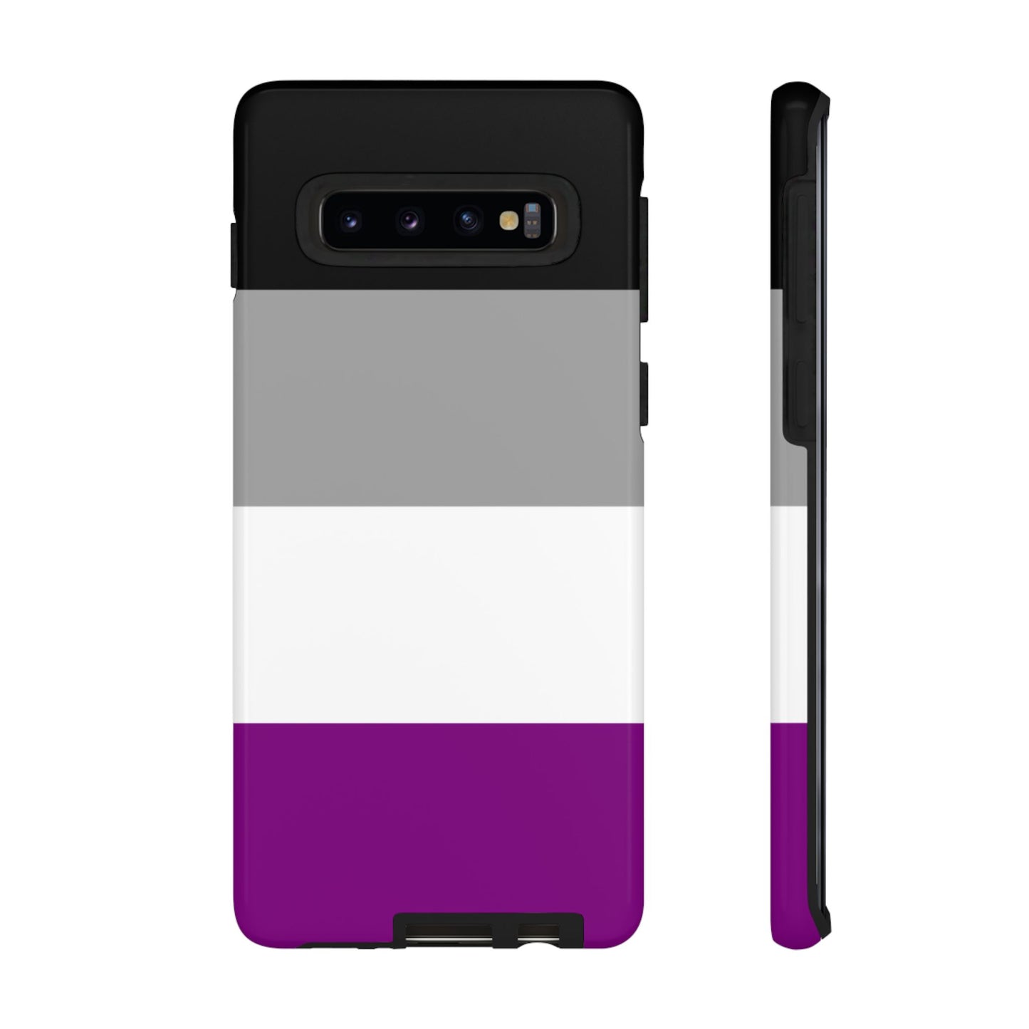 Asexual Pride Samsung Phone Case – LGBTQ Flag Protective Cover for Galaxy S21 S22 S23 S24 S25