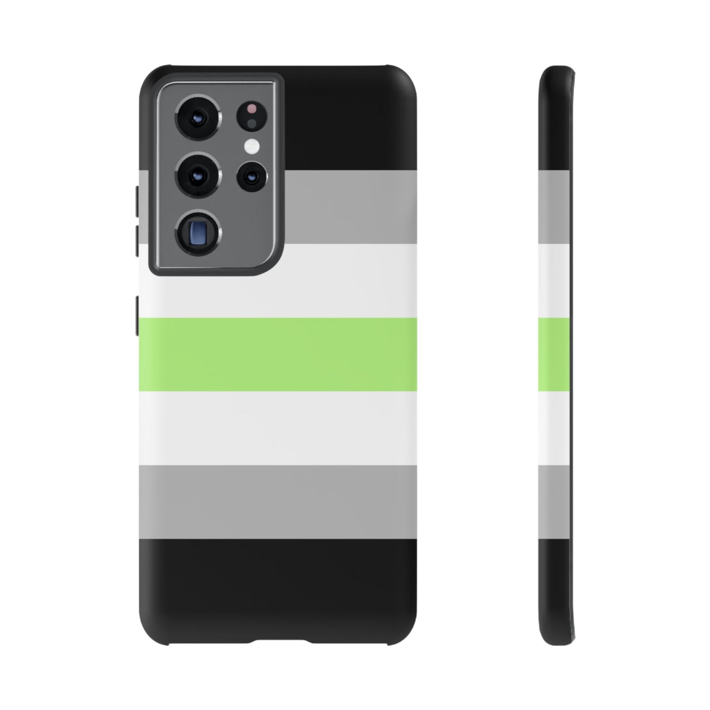 Agender Pride Samsung Phone Case – LGBTQ Flag Protective Cover for Galaxy S21 S22 S23 S24 S25