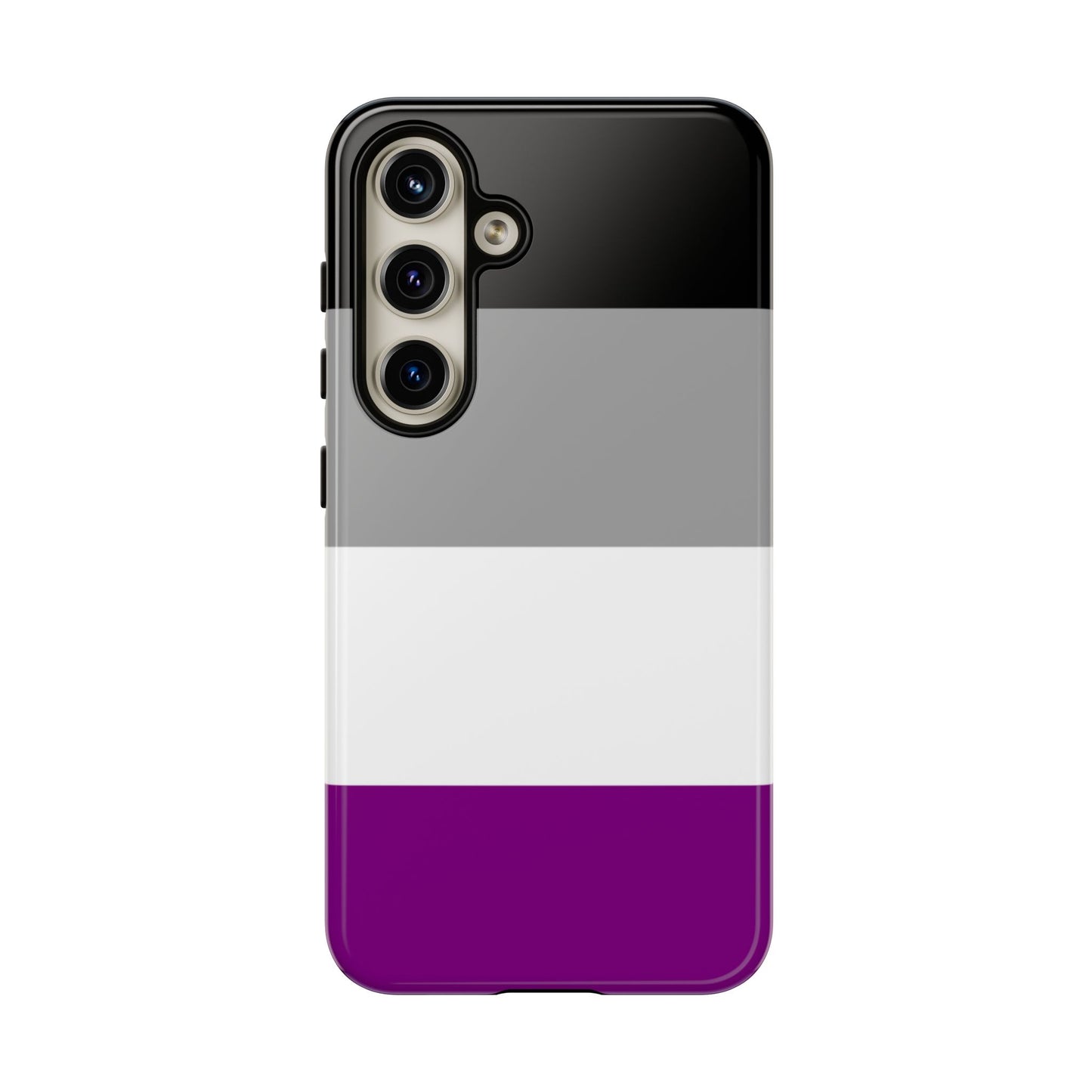 Asexual Pride Samsung Phone Case – LGBTQ Flag Protective Cover for Galaxy S21 S22 S23 S24 S25