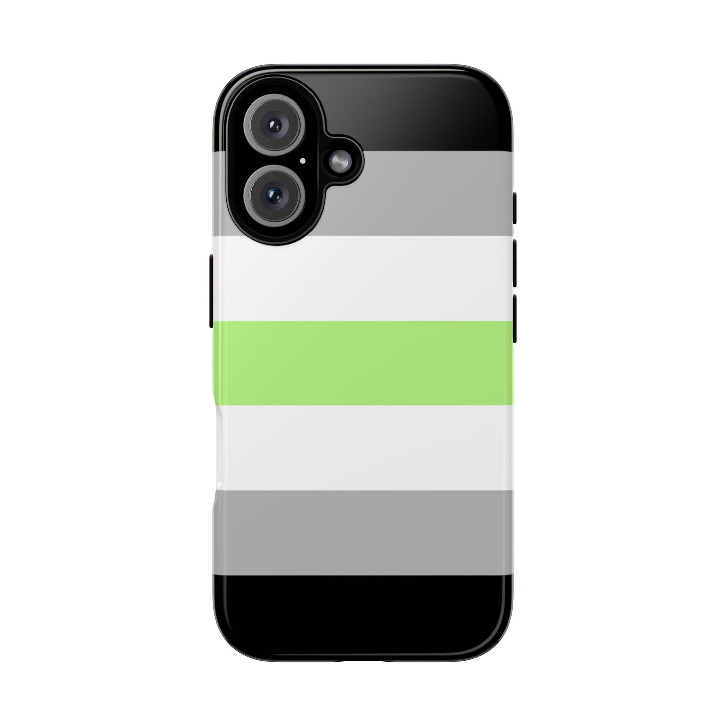 Agender Pride iPhone Case – LGBTQ Flag Protective Cover for iPhone 11 12 13 14 15 16 17