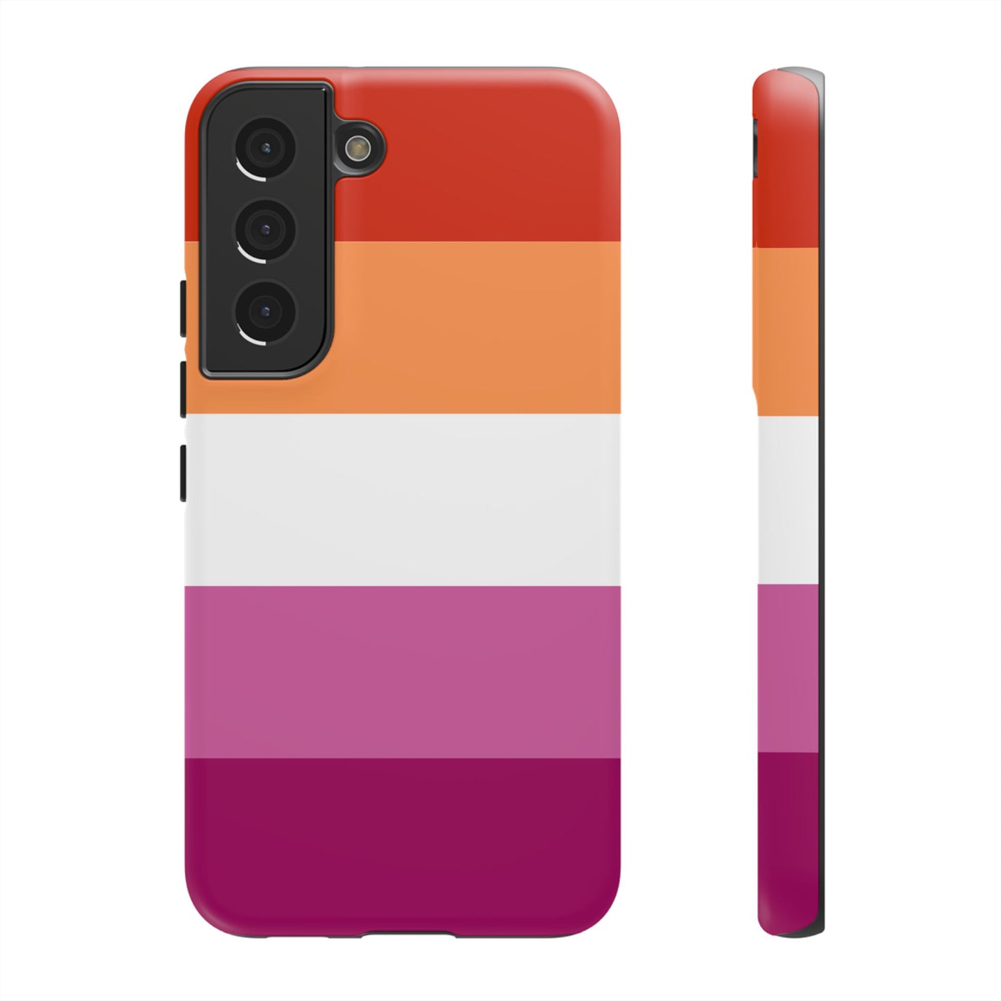 Lesbian Pride Samsung Phone Case – LGBTQ Flag Protective Cover for Galaxy S21 S22 S23 S24 S25