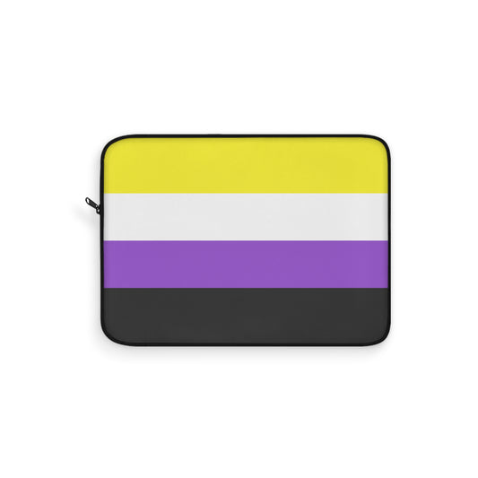 Nonbinary Pride Laptop Sleeve – MacBook & 13–15” Case