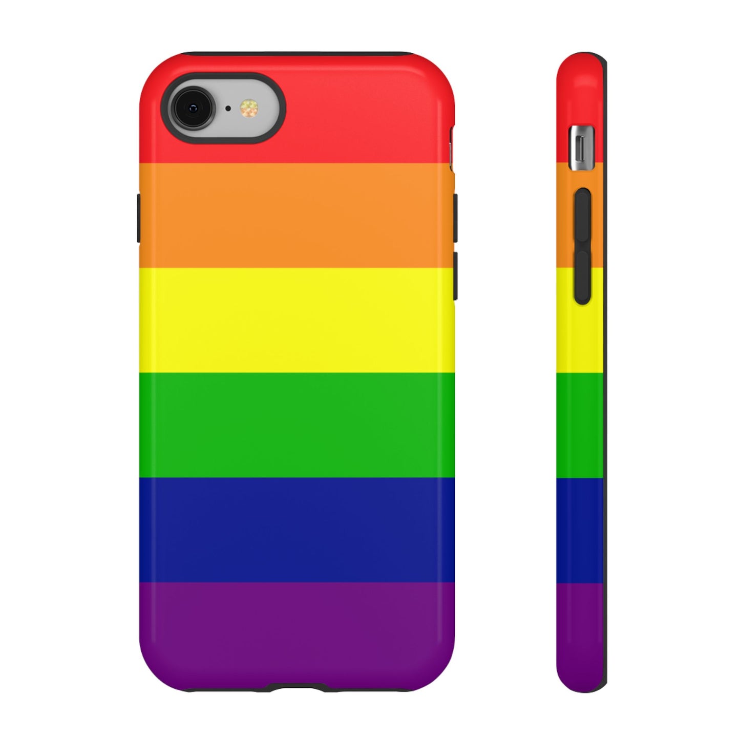 Rainbow Pride iPhone Case – LGBTQ Flag Protective Cover for iPhone 11 12 13 14 15 16 17