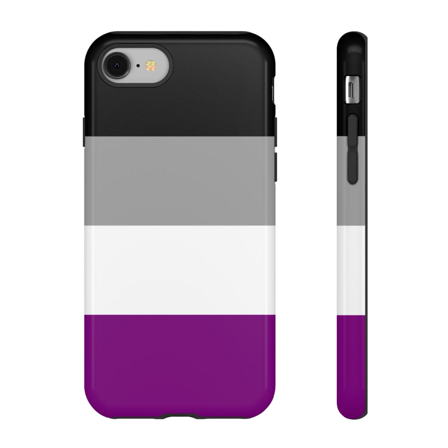 Asexual Pride iPhone Case – LGBTQ Flag Protective Cover for iPhone 11 12 13 14 15 16 17